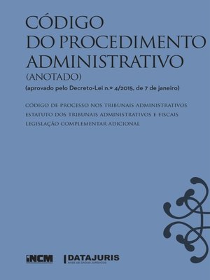 cover image of Código do Procedimento Administrativo (Anotado)